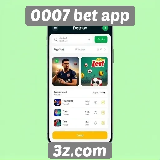 Avaliação da usabilidade do 0007 bet app